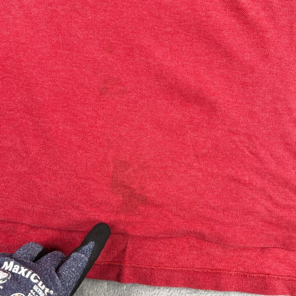 Polo Ralph Lauren Pique Cotton Polo 2XB Red Men Classic Preppy Short Sleeve